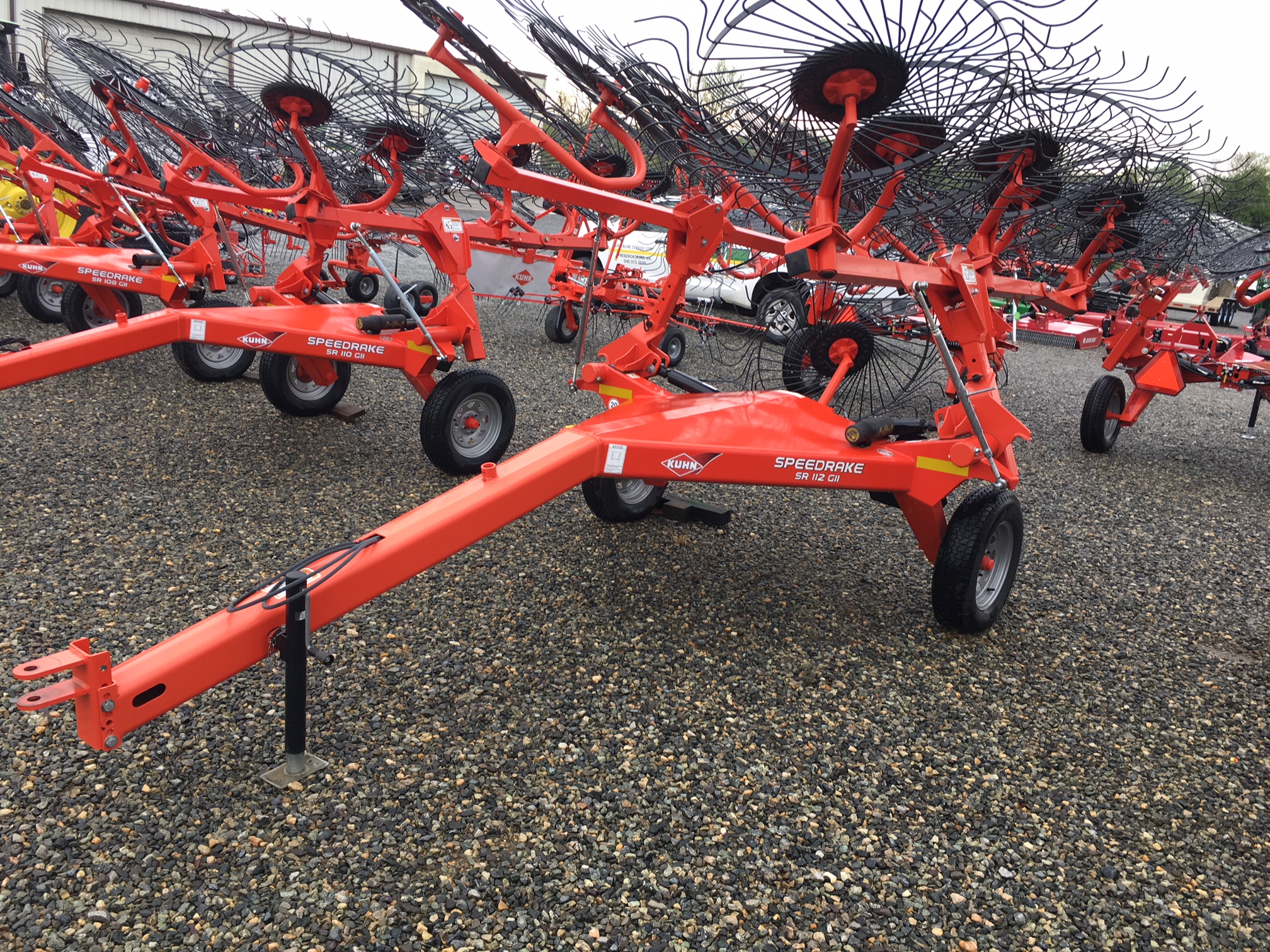 SR112 G11 Wheel Rake New Hay Rakes Greenline Service Corp.